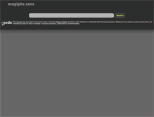Tablet Screenshot of magiptv.com